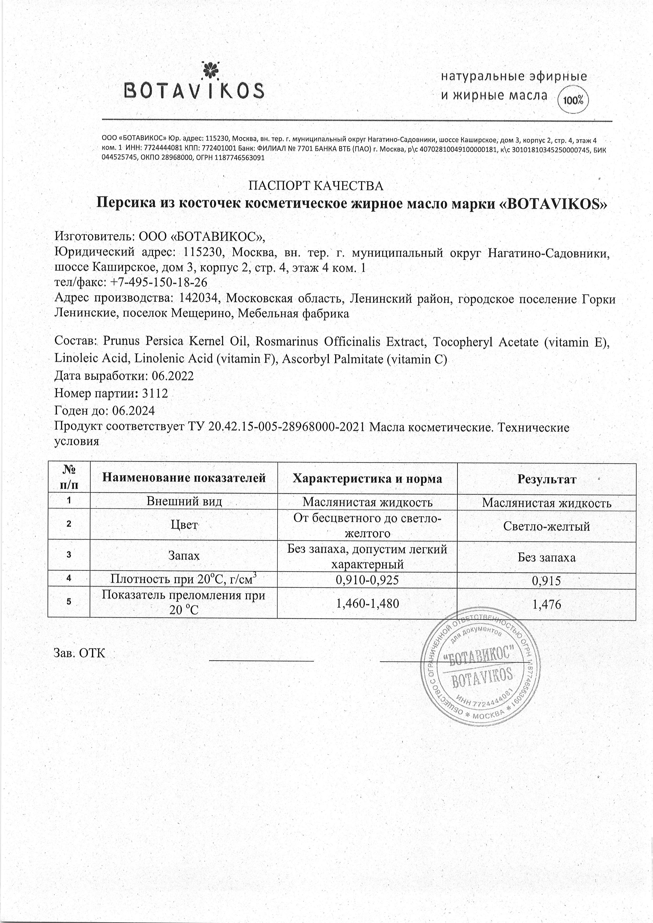 Паспорт №062022